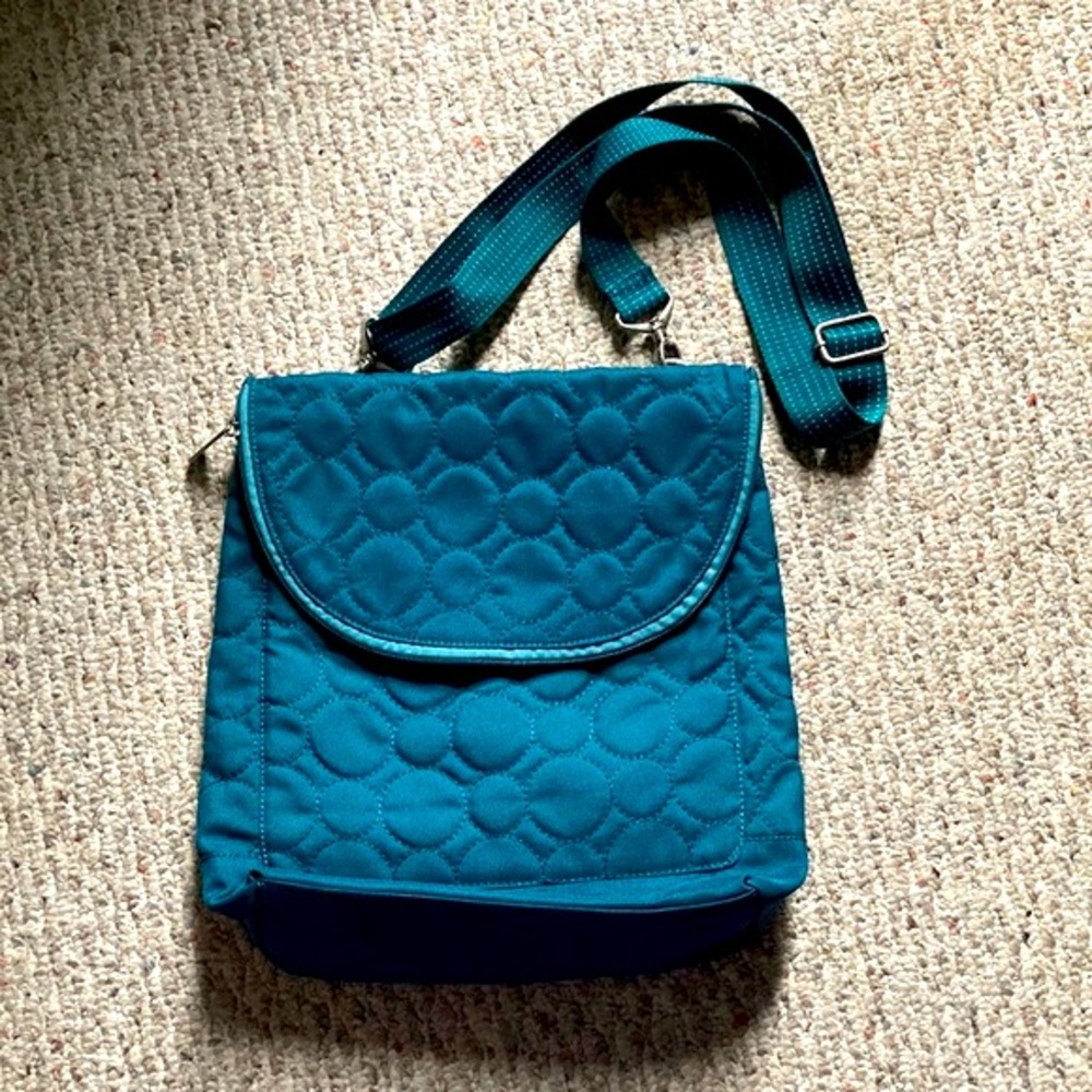 Thirty-One Turquoise Messenger Bag